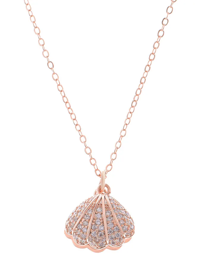 Alilang Necklaces ALILANG Shell Pendant Necklace for Women Gold Tone Jewelry 14K Gold Plated Cubic Zirconia Crystals Jewelry for Women Alilang Necklaces ALILANG Shell Pendant Necklace for Women Gold Tone Jewelry 14K Gold Plated Cubic Zirconia Crystals Jewelry for Women