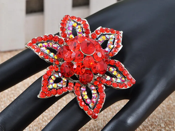 Alilang Rings Multi Coloured Bursting Flower Ring Alilang Rings Multi Coloured Bursting Flower Ring