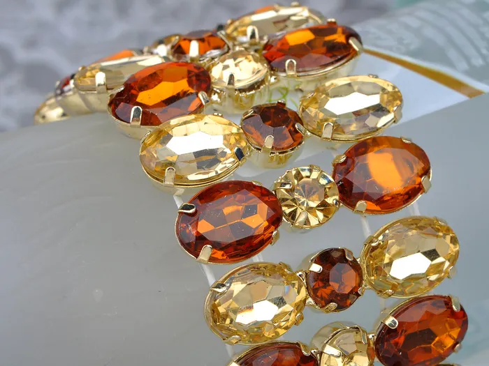 Bracelets Alilang Topaz Gem Stretch Bracelet Bracelets Alilang Topaz Gem Stretch Bracelet