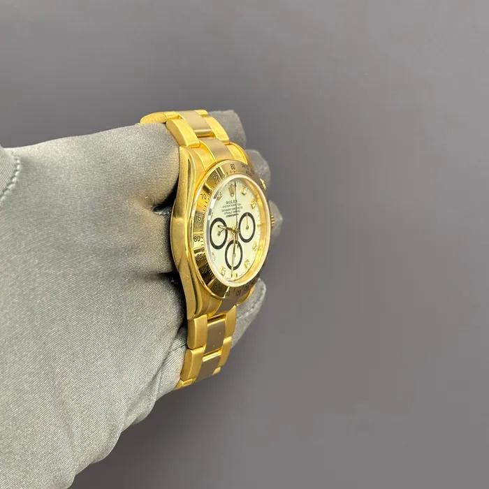 Happy Jewelers Watches Rolex Daytona 40mm MOP Dial Watch Ref 16528 Happy Jewelers Watches Rolex Daytona 40mm MOP Dial Watch Ref 16528