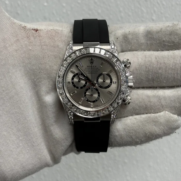 Happy Jewelers Watches Rolex Daytona 40mm Silver Dial Watch Ref 126539TBR Happy Jewelers Watches Rolex Daytona 40mm Silver Dial Watch Ref 126539TBR