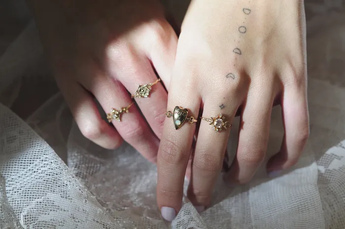 Morganite Wandering Star Ring Sofia Zakia Rings