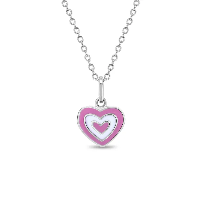 Necklaces Kids Necklaces Pendants Lovestruck Heart Kids Childrens Girls PendantNecklace Enamel Sterling Silver Necklaces Kids Necklaces Pendants Lovestruck Heart Kids Childrens Girls PendantNecklace Enamel Sterling Silver