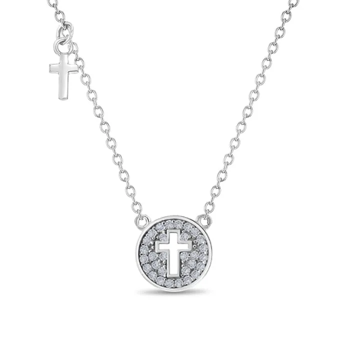 Necklaces Kids Necklaces Pendants Tiny Cross Lock Key 9mm Toddler Kids Girls PendantNecklace Religious Sterling Silver Necklaces Kids Necklaces Pendants Tiny Cross Lock Key 9mm Toddler Kids Girls PendantNecklace Religious Sterling Silver