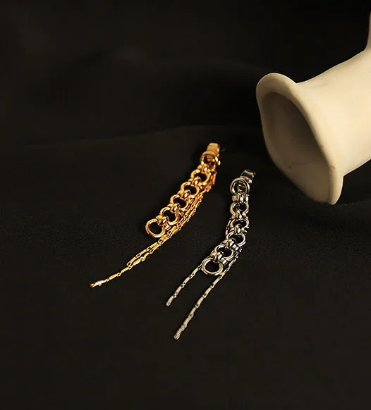 Refined by AnnaKaci Earrings Chain Tassels Dangle Earrings