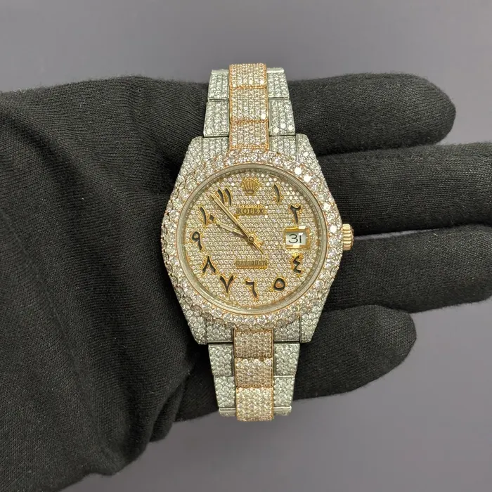 Rolex Datejust 41mm Pave Dial Watch Ref 126301 Happy Jewelers Watches Rolex Datejust 41mm Pave Dial Watch Ref 126301 Happy Jewelers Watches