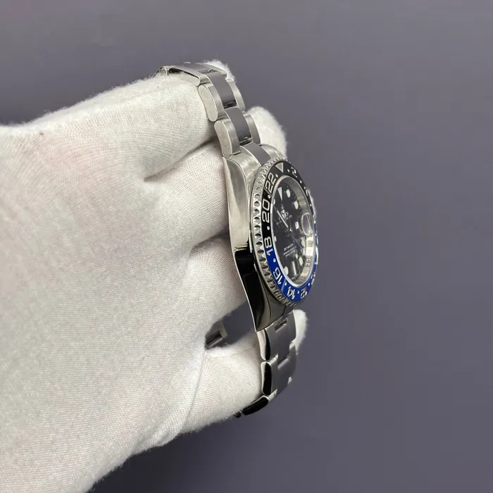 Rolex GMTMaster II 40mm Black Dial Watch Ref 126710BLNR Happy Jewelers Watches Rolex GMTMaster II 40mm Black Dial Watch Ref 126710BLNR Happy Jewelers Watches