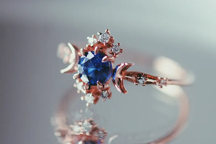 Sofia Zakia Rings Sapphire Wandering Star Ring