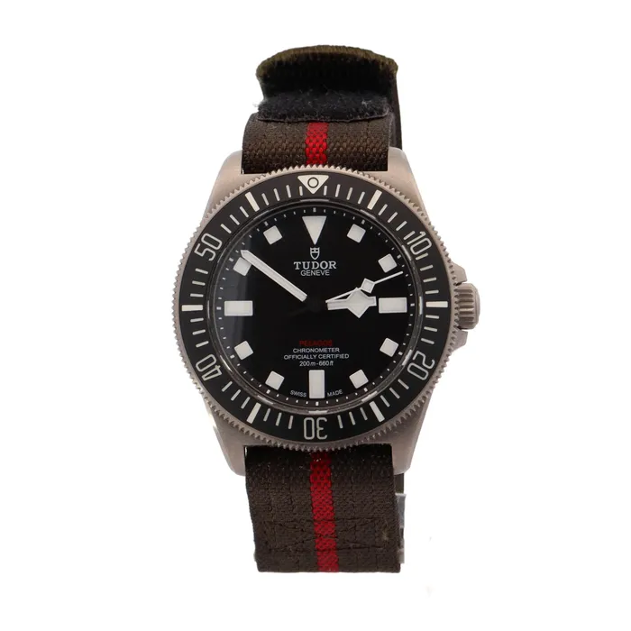 Tudor Pelagos FXD 42mm Black Dot Dial Watch ReF 25717N Happy Jewelers Watches