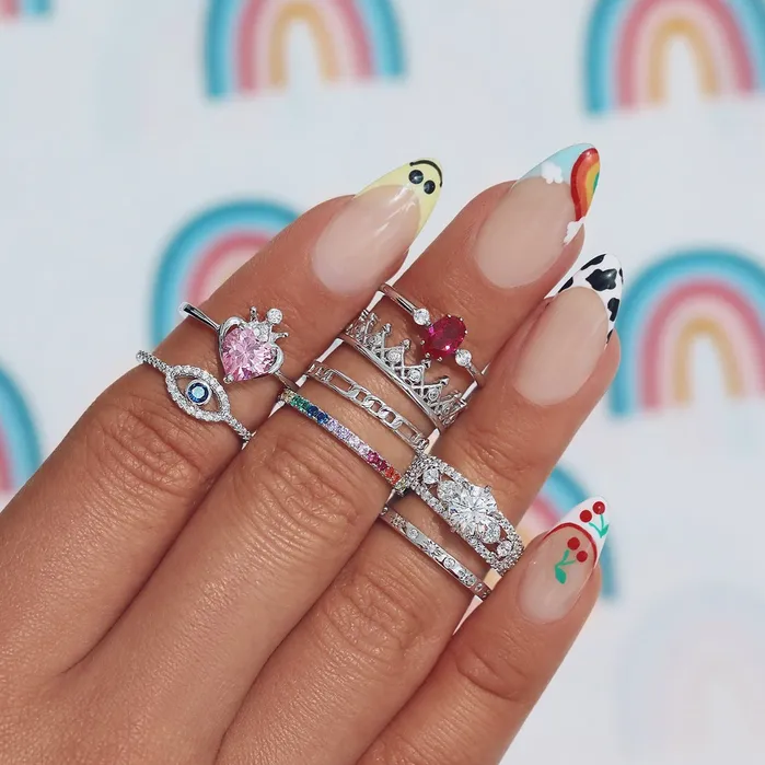 Vivamacity Divine Ring Rings