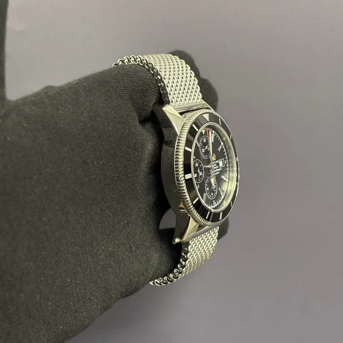 Watches Breitling Superocean 46mm Black Dial Watch Ref A13320 Happy Jewelers Watches Breitling Superocean 46mm Black Dial Watch Ref A13320 Happy Jewelers