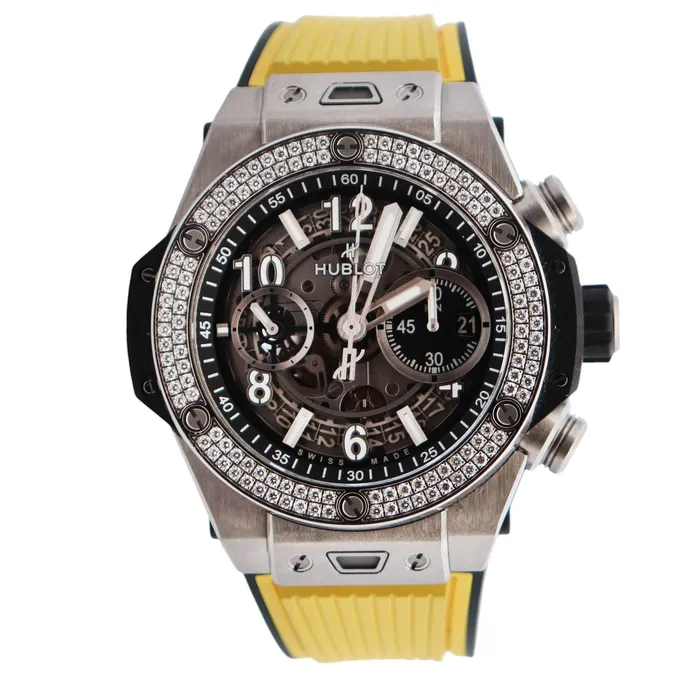 Watches Happy Jewelers Hublot Big Bang 42mm Openwork Dial Watch Ref 421NM1170RX