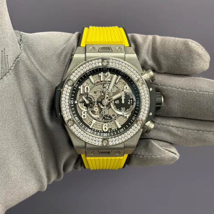 Watches Happy Jewelers Hublot Big Bang 42mm Openwork Dial Watch Ref 421NM1170RX Watches Happy Jewelers Hublot Big Bang 42mm Openwork Dial Watch Ref 421NM1170RX