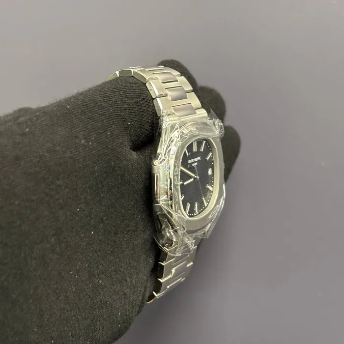 Watches Happy Jewelers Patek Philippe Nautilus 40mm Blue Dial Watch Ref 57111A010 Watches Happy Jewelers Patek Philippe Nautilus 40mm Blue Dial Watch Ref 57111A010
