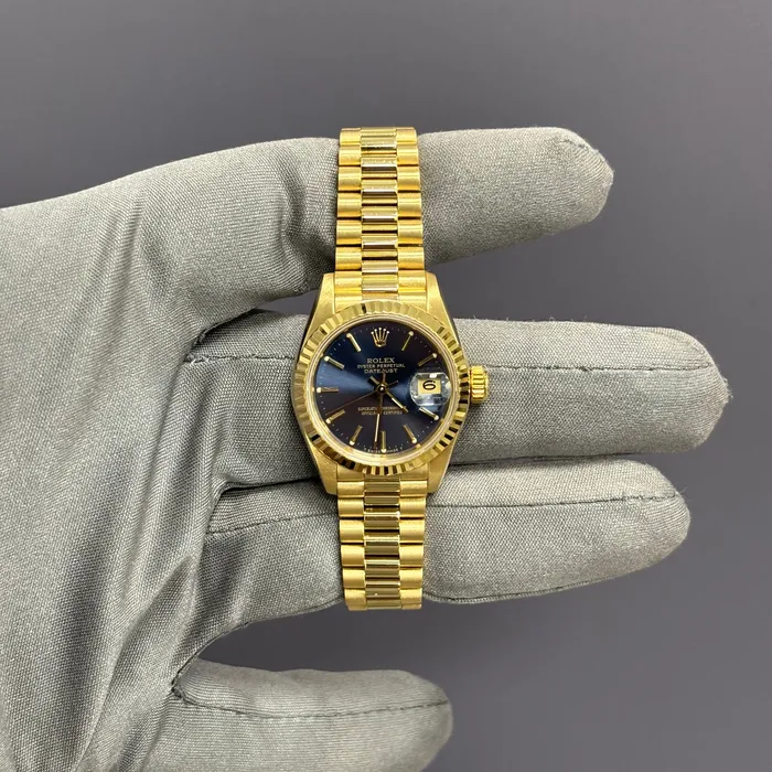 Watches Happy Jewelers Rolex Datejust 26mm Blue Dial Watch Ref 69178 Watches Happy Jewelers Rolex Datejust 26mm Blue Dial Watch Ref 69178