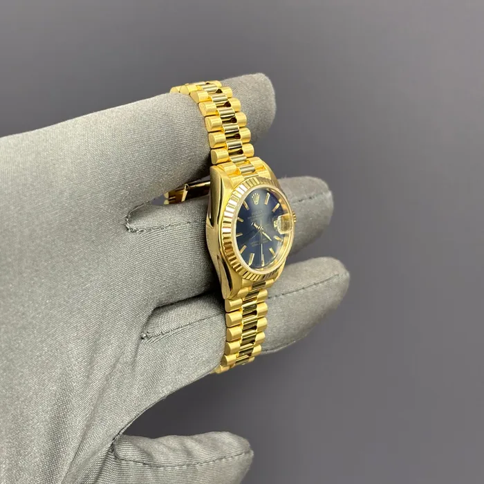Watches Happy Jewelers Rolex Datejust 26mm Blue Dial Watch Ref 69178 Watches Happy Jewelers Rolex Datejust 26mm Blue Dial Watch Ref 69178