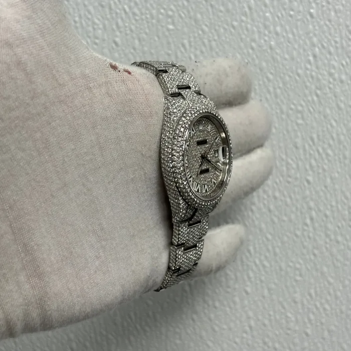 Watches Happy Jewelers Rolex Datejust 41mm Pave Dial Watch Ref 126300 Watches Happy Jewelers Rolex Datejust 41mm Pave Dial Watch Ref 126300