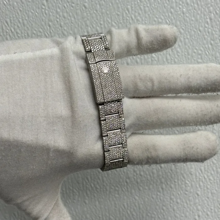 Watches Happy Jewelers Rolex Datejust 41mm Pave Dial Watch Ref 126300 Watches Happy Jewelers Rolex Datejust 41mm Pave Dial Watch Ref 126300