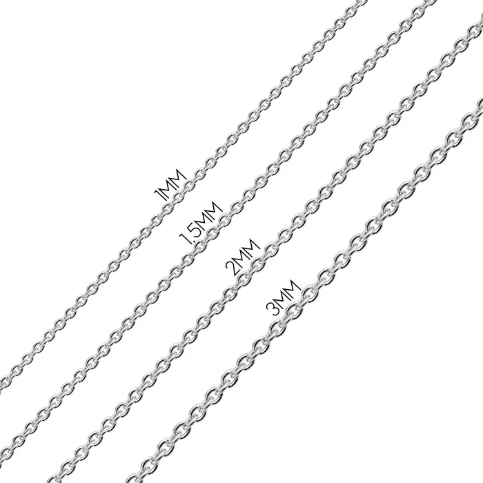 060 Gauge Sterling Silver Figaro Chain Necklace for Men NickelFree Made in Italy BlingJewelry Wholesale Necklaces 060 Gauge Sterling Silver Figaro Chain Necklace for Men NickelFree Made in Italy BlingJewelry Wholesale Necklaces