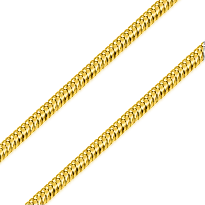 25mm Snake Chain Yellow Gold aporro PreStyled Sets 25mm Snake Chain Yellow Gold aporro PreStyled Sets