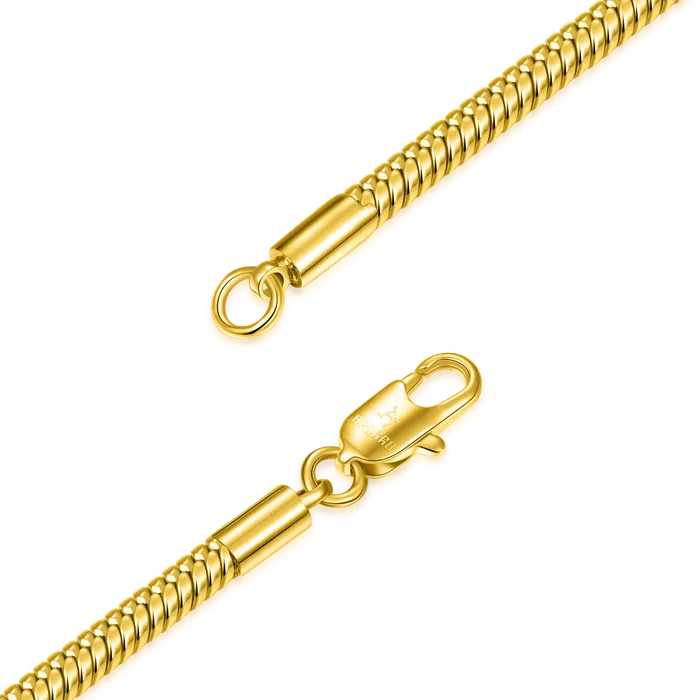 25mm Snake Chain Yellow Gold aporro PreStyled Sets 25mm Snake Chain Yellow Gold aporro PreStyled Sets