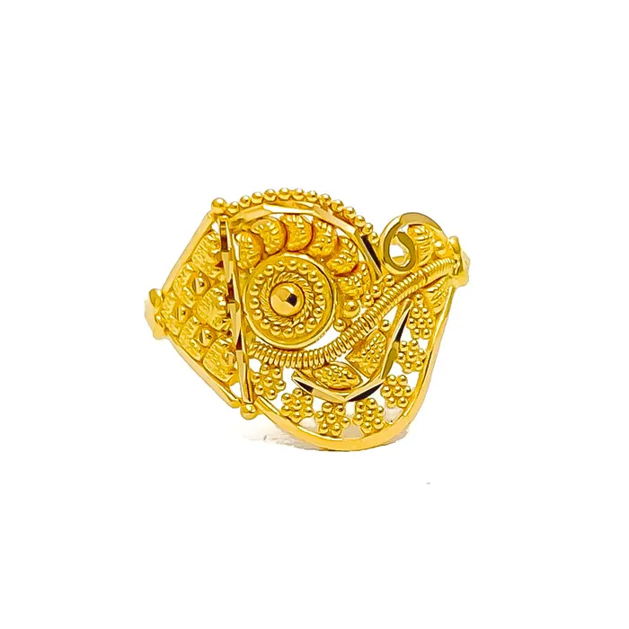 Andaaz Jewelers Rings Artistic Fancy 22K Gold Ring
