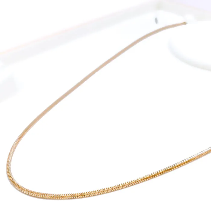 Andaaz Jewelers Rings Graceful TwoTone 22k Gold Dragon Chain 20