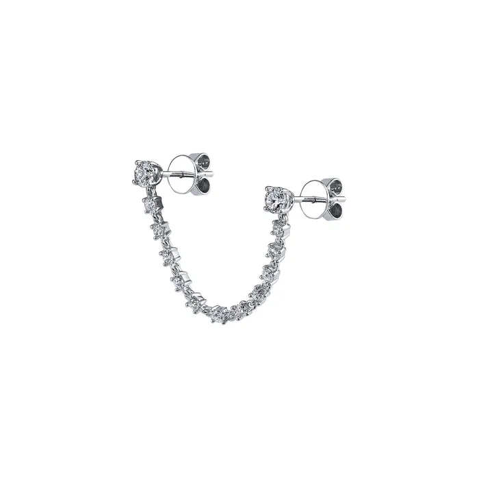 Anita Ko Earrings Anita Ko Double Loop Earring