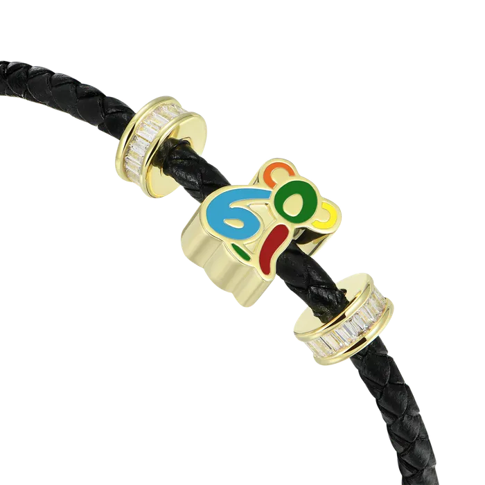 APORRO X COOGI Koala Adjustable Leather Bracelet 3mm aporro Bracelets