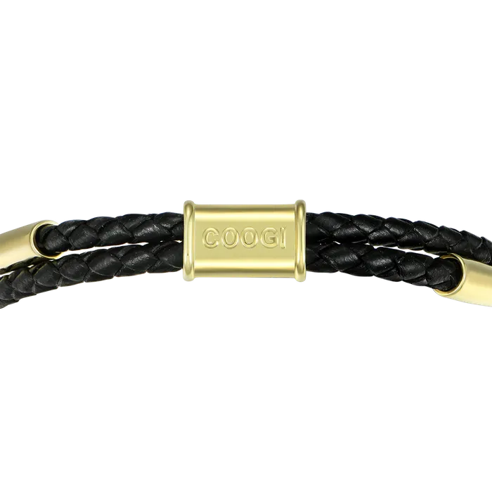 APORRO X COOGI Koala Adjustable Leather Bracelet 3mm aporro Bracelets