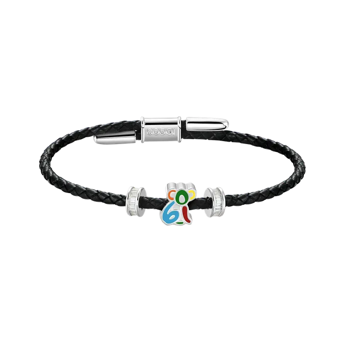 APORRO X COOGI Koala Adjustable Leather Bracelet 3mm aporro Bracelets