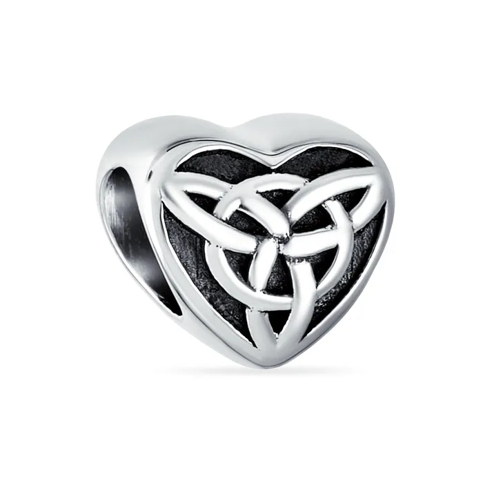 BlingJewelry Wholesale Bracelets Irish Celtic Infinity Love Knot Heart Charm Bead Sterling Silver for Bracelet BlingJewelry Wholesale Bracelets Irish Celtic Infinity Love Knot Heart Charm Bead Sterling Silver for Bracelet