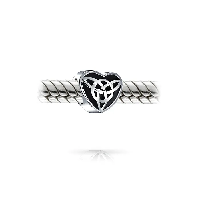 BlingJewelry Wholesale Bracelets Irish Celtic Infinity Love Knot Heart Charm Bead Sterling Silver for Bracelet BlingJewelry Wholesale Bracelets Irish Celtic Infinity Love Knot Heart Charm Bead Sterling Silver for Bracelet