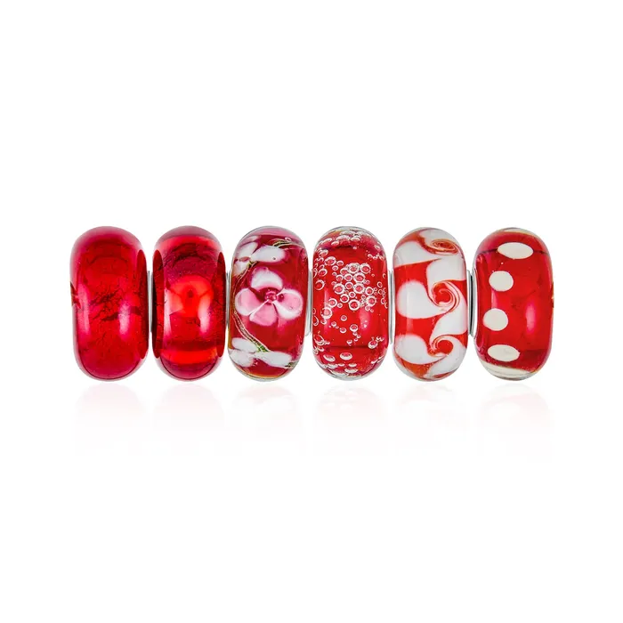 BlingJewelry Wholesale Bracelets Mixed Set Sterling Silver Core Murano Glass Charm Bead for European Bracelet BlingJewelry Wholesale Bracelets Mixed Set Sterling Silver Core Murano Glass Charm Bead for European Bracelet