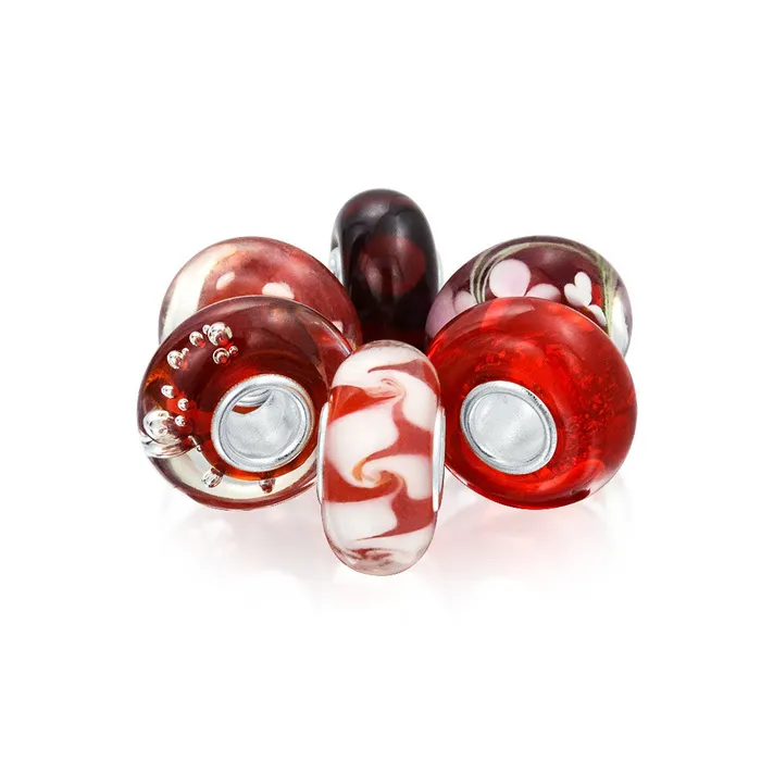 BlingJewelry Wholesale Bracelets Mixed Set Sterling Silver Core Murano Glass Charm Bead for European Bracelet BlingJewelry Wholesale Bracelets Mixed Set Sterling Silver Core Murano Glass Charm Bead for European Bracelet