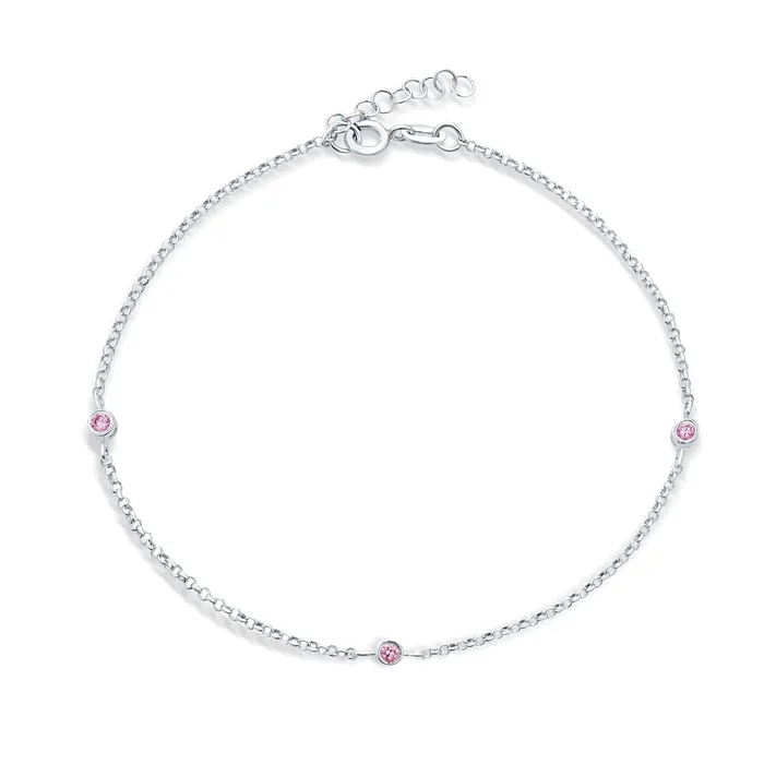 BlingJewelry Wholesale Bracelets Pink Bead Chain Anklet Ankle Bracelet Sterling Silver 910 Inch BlingJewelry Wholesale Bracelets Pink Bead Chain Anklet Ankle Bracelet Sterling Silver 910 Inch