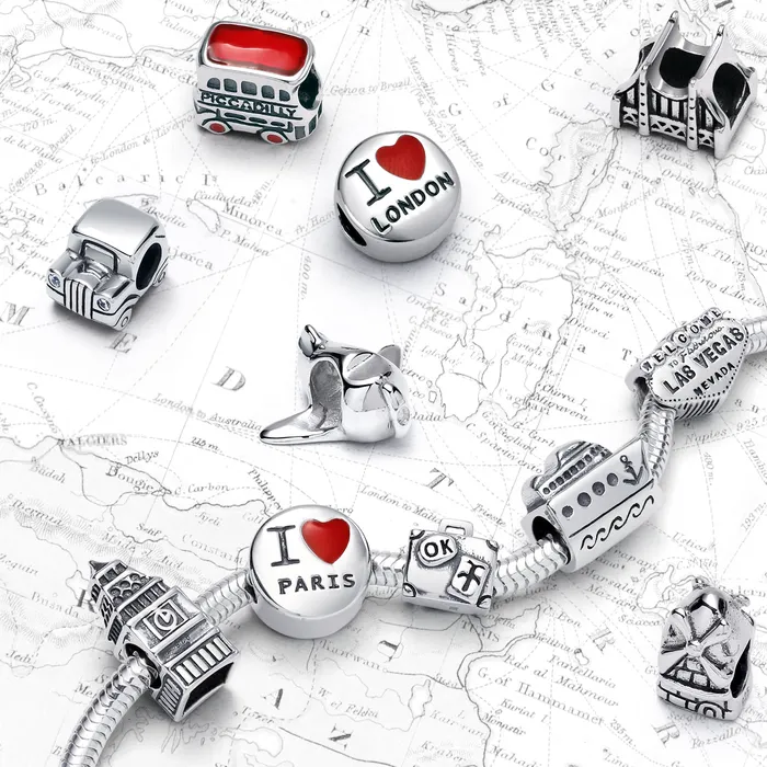BlingJewelry Wholesale Earrings Holland Windmill Charm Bead in Oxidized Sterling Silver for European Bracelets BlingJewelry Wholesale Earrings Holland Windmill Charm Bead in Oxidized Sterling Silver for European Bracelets