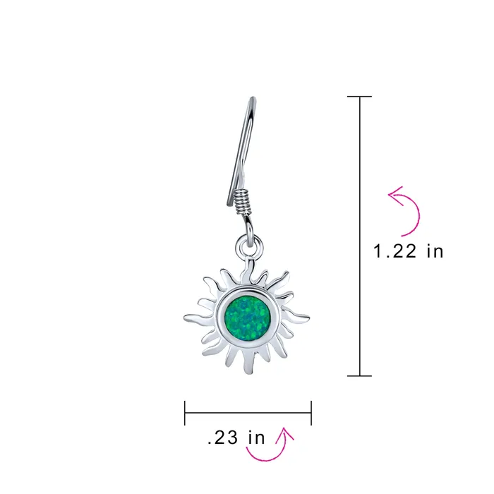 BlingJewelry Wholesale Earrings Irradiance GreenOrange Opal Sunburst Dangle Gemstone Earrings Sterling Silver BlingJewelry Wholesale Earrings Irradiance GreenOrange Opal Sunburst Dangle Gemstone Earrings Sterling Silver