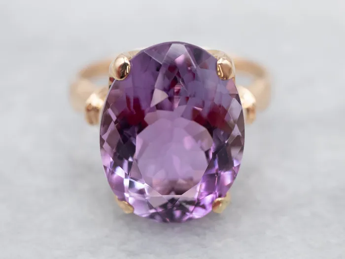 Bold Amethyst Statement Ring Market Square Jewelers Rings