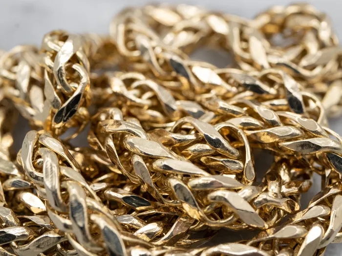 Bold Yellow Gold Wheat Chain Market Square Jewelers PreStyled Sets Bold Yellow Gold Wheat Chain Market Square Jewelers PreStyled Sets