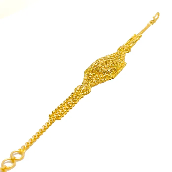 Bracelets Andaaz Jewelers Exquisite Traditional 22k Gold Bracelet