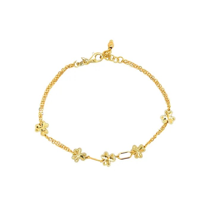 Bracelets CH Collection Gold Clover Bracelet