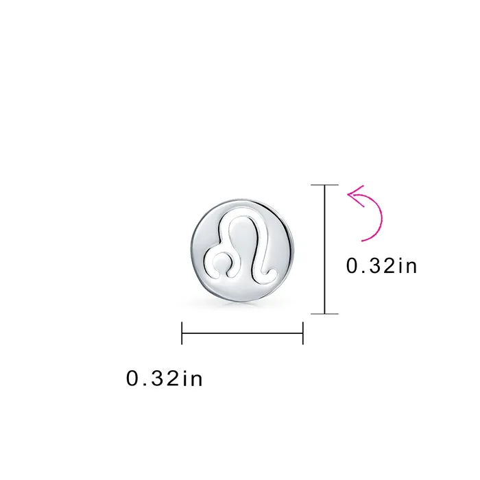 Celestial Zodiac Stud Earrings 12 Constellation Birth Month Sterling Silver BlingJewelry Wholesale Earrings Celestial Zodiac Stud Earrings 12 Constellation Birth Month Sterling Silver BlingJewelry Wholesale Earrings