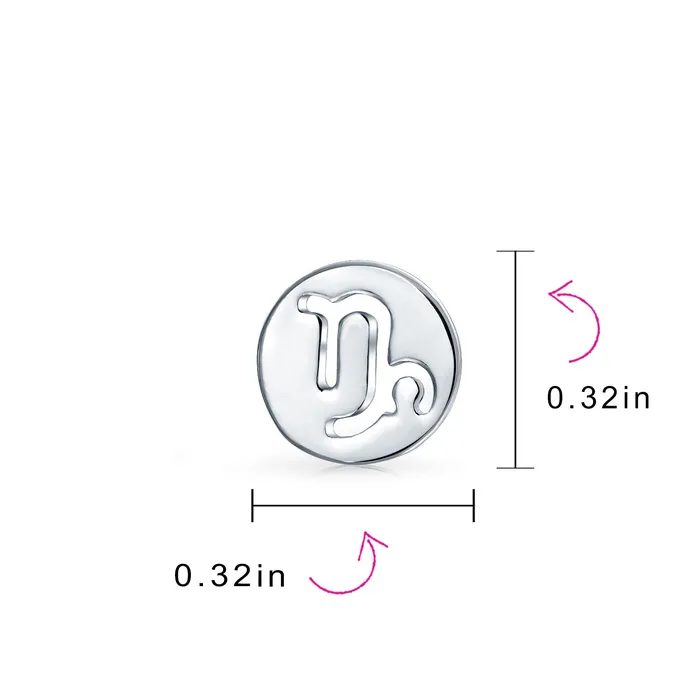 Celestial Zodiac Stud Earrings 12 Constellation Birth Month Sterling Silver BlingJewelry Wholesale Earrings Celestial Zodiac Stud Earrings 12 Constellation Birth Month Sterling Silver BlingJewelry Wholesale Earrings