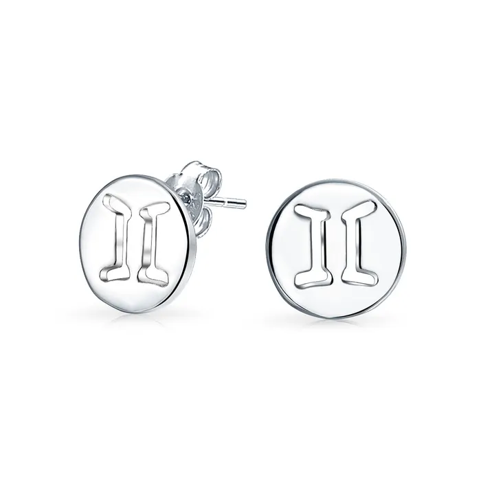 Celestial Zodiac Stud Earrings 12 Constellation Birth Month Sterling Silver BlingJewelry Wholesale Earrings Celestial Zodiac Stud Earrings 12 Constellation Birth Month Sterling Silver BlingJewelry Wholesale Earrings