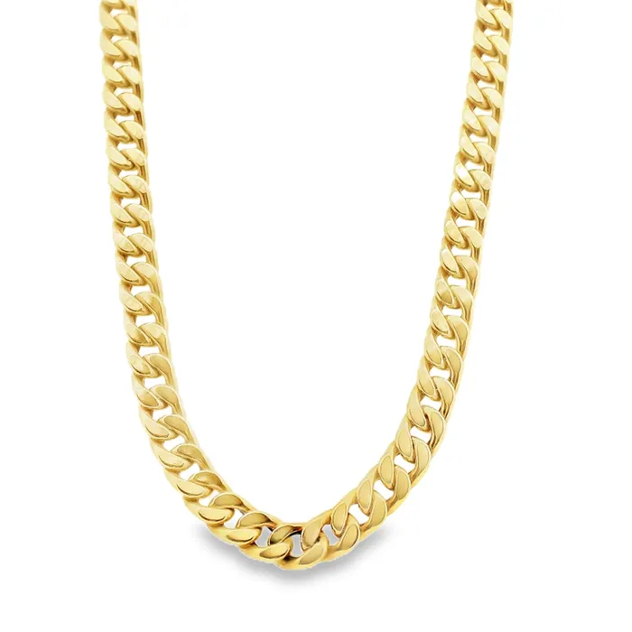 Classic Creations Necklaces 14kt Yellow Gold 6mm 18 Inch Curb Chain