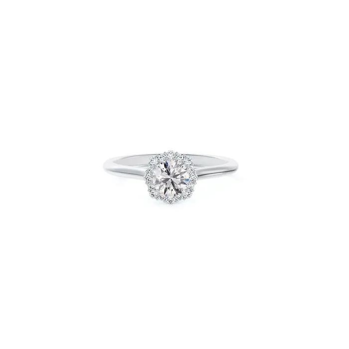 De Beers Forevermark Center of My Universe Floral Halo Engagement Ring De Beers Forevermark Rings De Beers Forevermark Center of My Universe Floral Halo Engagement Ring De Beers Forevermark Rings