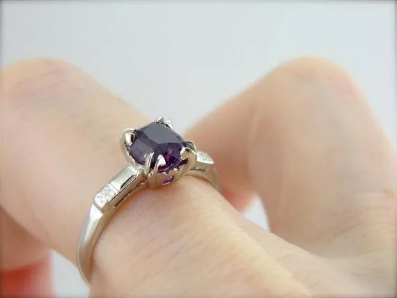 Deep True Pink Sapphire White Gold Engagement Ring Market Square Jewelers Rings Deep True Pink Sapphire White Gold Engagement Ring Market Square Jewelers Rings