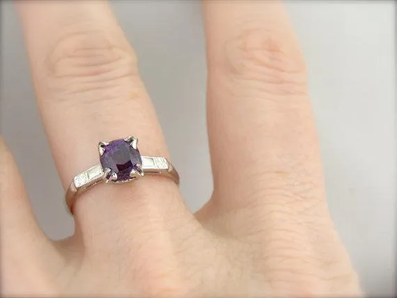 Deep True Pink Sapphire White Gold Engagement Ring Market Square Jewelers Rings Deep True Pink Sapphire White Gold Engagement Ring Market Square Jewelers Rings
