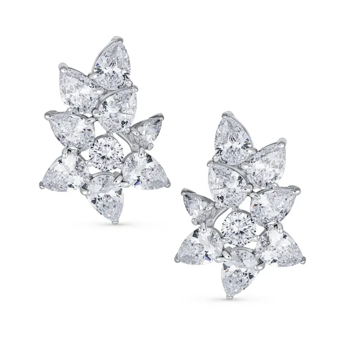 Earrings BlingJewelry Wholesale Elegant Bridal Marquise Leaf CZ ClipOn Earrings for Weddings and Proms Silver Plated Earrings BlingJewelry Wholesale Elegant Bridal Marquise Leaf CZ ClipOn Earrings for Weddings and Proms Silver Plated